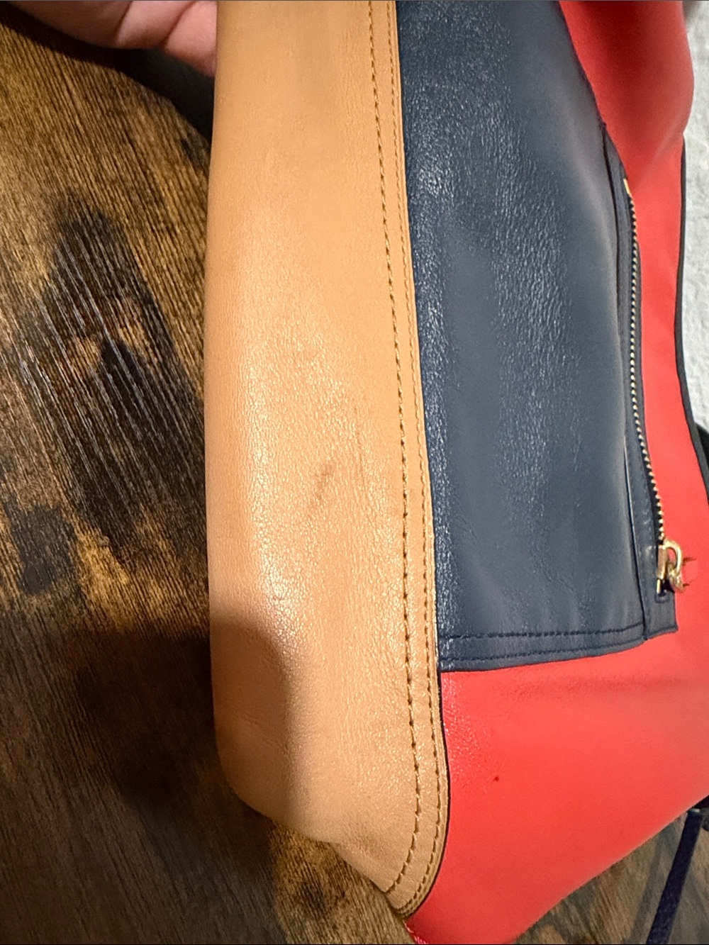 Coach Color Blocked Legacy Duffel - Picture 13 of 16